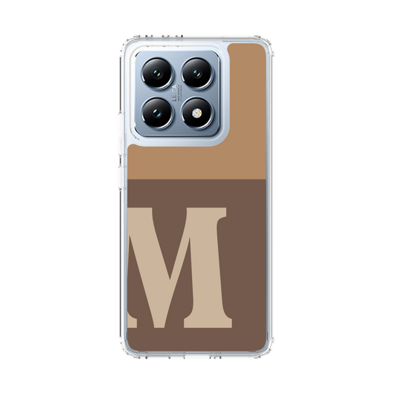 スリムプロテクションケース［ オリジナル - initial two tone - M brown ］