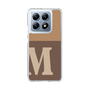 スリムプロテクションケース［ オリジナル - initial two tone - M brown ］