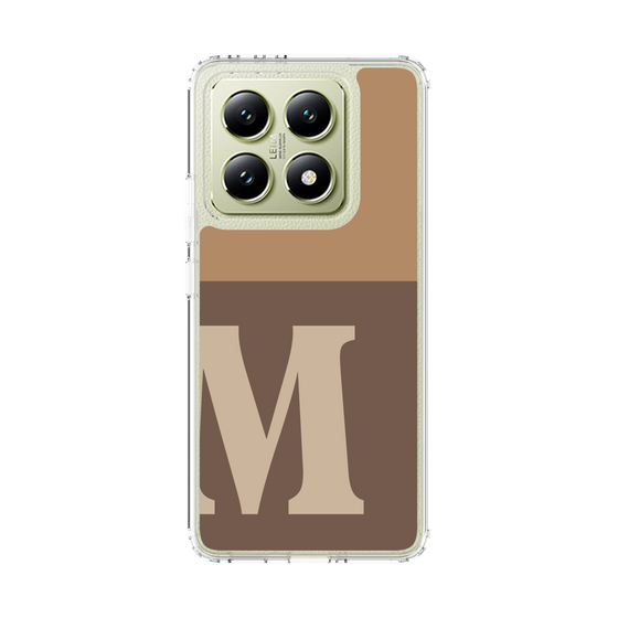 スリムプロテクションケース［ オリジナル - initial two tone - M brown ］
