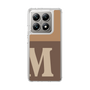 スリムプロテクションケース［ オリジナル - initial two tone - M brown ］