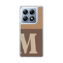 スリムプロテクションケース［ オリジナル - initial two tone - M brown ］