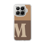 スリムプロテクションケース［ オリジナル - initial two tone - M brown ］