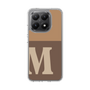 スリムプロテクションケース［ オリジナル - initial two tone - M brown ］