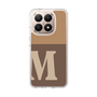 スリムプロテクションケース［ オリジナル - initial two tone - M brown ］
