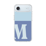 スリムプロテクションケース［ オリジナル - initial two tone - M blue ］