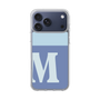 スリムプロテクションケース［ オリジナル - initial two tone - M blue ］