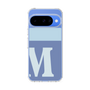 スリムプロテクションケース［ オリジナル - initial two tone - M blue ］