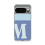 スリムプロテクションケース［ オリジナル - initial two tone - M blue ］