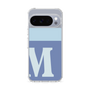 スリムプロテクションケース［ オリジナル - initial two tone - M blue ］