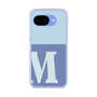 スリムプロテクションケース［ オリジナル - initial two tone - M blue ］