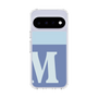 スリムプロテクションケース［ オリジナル - initial two tone - M blue ］