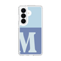 スリムプロテクションケース［ オリジナル - initial two tone - M blue ］