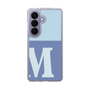 スリムプロテクションケース［ オリジナル - initial two tone - M blue ］