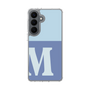 スリムプロテクションケース［ オリジナル - initial two tone - M blue ］