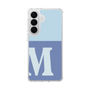 スリムプロテクションケース［ オリジナル - initial two tone - M blue ］