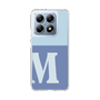 スリムプロテクションケース［ オリジナル - initial two tone - M blue ］