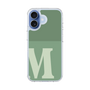 スリムプロテクションケース［ オリジナル - initial two tone - M green ］
