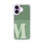 スリムプロテクションケース［ オリジナル - initial two tone - M green ］