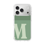 スリムプロテクションケース［ オリジナル - initial two tone - M green ］