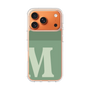 スリムプロテクションケース［ オリジナル - initial two tone - M green ］