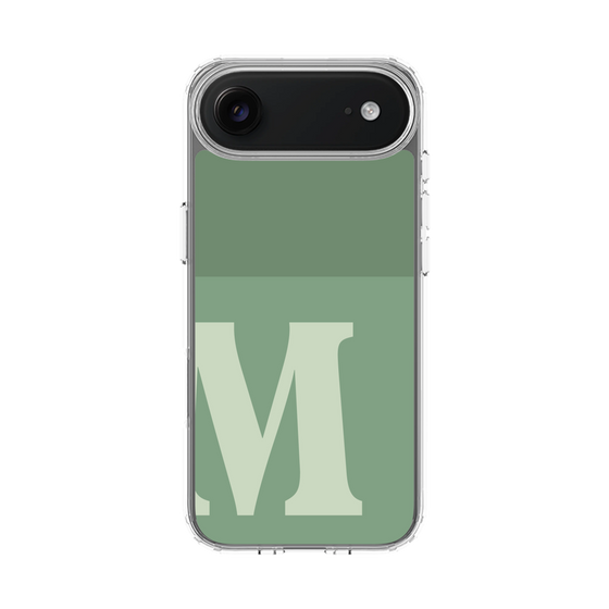 スリムプロテクションケース［ オリジナル - initial two tone - M green ］