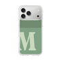 スリムプロテクションケース［ オリジナル - initial two tone - M green ］