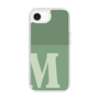スリムプロテクションケース［ オリジナル - initial two tone - M green ］