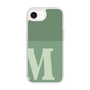 スリムプロテクションケース［ オリジナル - initial two tone - M green ］