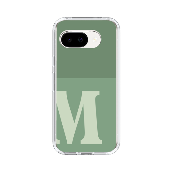 スリムプロテクションケース［ オリジナル - initial two tone - M green ］
