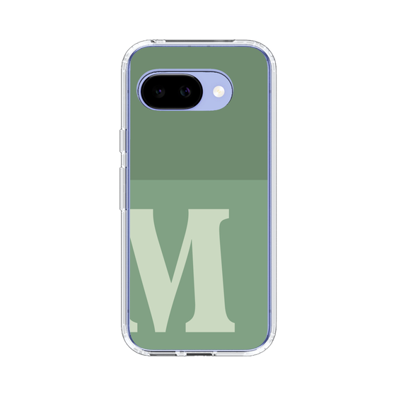 スリムプロテクションケース［ オリジナル - initial two tone - M green ］
