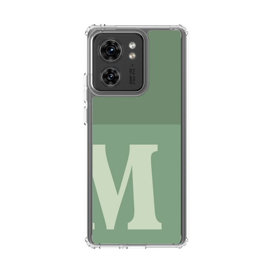 スリムプロテクションケース［ オリジナル - initial two tone - M green ］