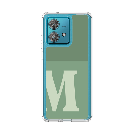 スリムプロテクションケース［ オリジナル - initial two tone - M green ］