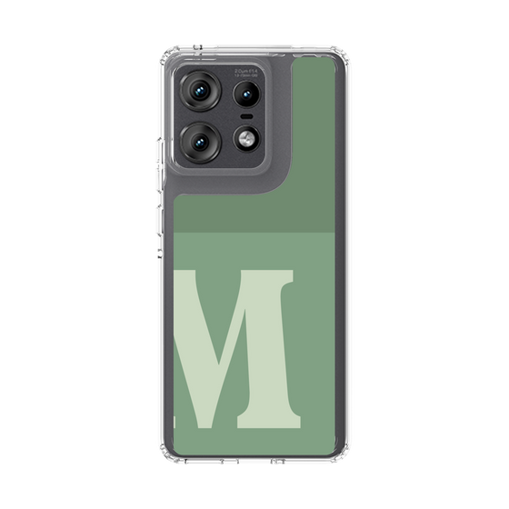 スリムプロテクションケース［ オリジナル - initial two tone - M green ］