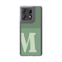 スリムプロテクションケース［ オリジナル - initial two tone - M green ］