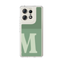 スリムプロテクションケース［ オリジナル - initial two tone - M green ］