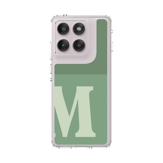 スリムプロテクションケース［ オリジナル - initial two tone - M green ］