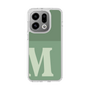 スリムプロテクションケース［ オリジナル - initial two tone - M green ］