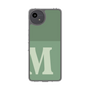 スリムプロテクションケース［ オリジナル - initial two tone - M green ］