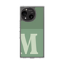 スリムプロテクションケース［ オリジナル - initial two tone - M green ］