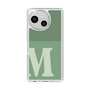 スリムプロテクションケース［ オリジナル - initial two tone - M green ］