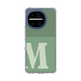 スリムプロテクションケース［ オリジナル - initial two tone - M green ］