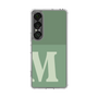 スリムプロテクションケース［ オリジナル - initial two tone - M green ］