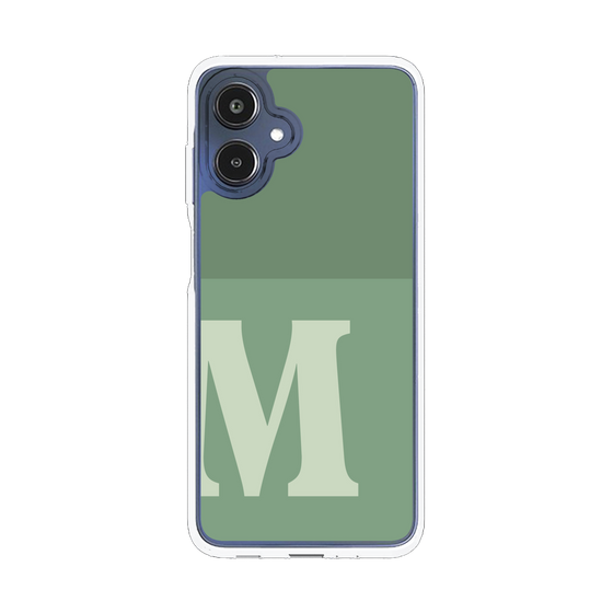スリムプロテクションケース［ オリジナル - initial two tone - M green ］