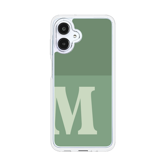 スリムプロテクションケース［ オリジナル - initial two tone - M green ］