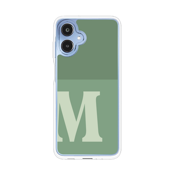 スリムプロテクションケース［ オリジナル - initial two tone - M green ］