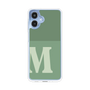 スリムプロテクションケース［ オリジナル - initial two tone - M green ］