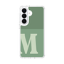 スリムプロテクションケース［ オリジナル - initial two tone - M green ］