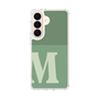 スリムプロテクションケース［ オリジナル - initial two tone - M green ］
