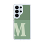 スリムプロテクションケース［ オリジナル - initial two tone - M green ］