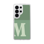 スリムプロテクションケース［ オリジナル - initial two tone - M green ］
